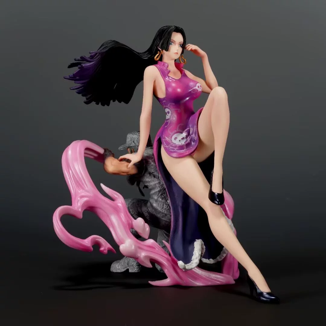 BT GK Seated Shichibukai Episode 6 Empress Hancock One Piece Anime Figure Model Ornament Peripheral
