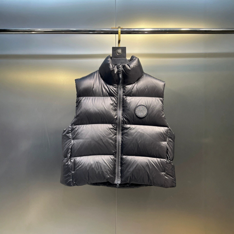 Cross-border high-end version of Canada's 2257 Goose 26ss autumn/winter black label down vest for men and women Cross-border high-end version of Canada's 2257 Goose 26ss autumn/winter black label down vest for men and women