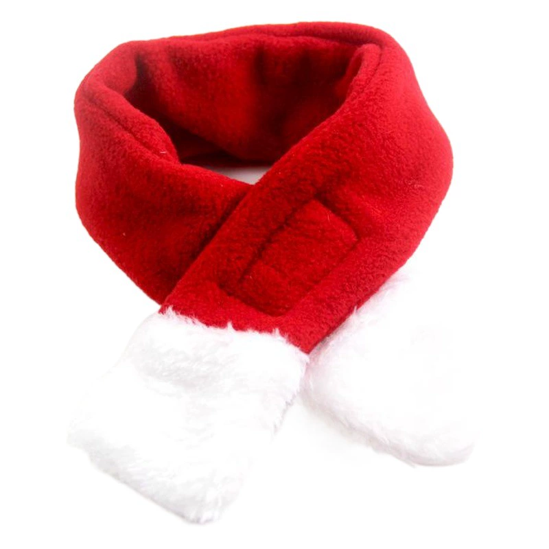 Двусторонние плюшевые домашние животные рождественский шарф для домашних животных шапки для домашних животных фабрики прямых продаж можно приобрести отдельно