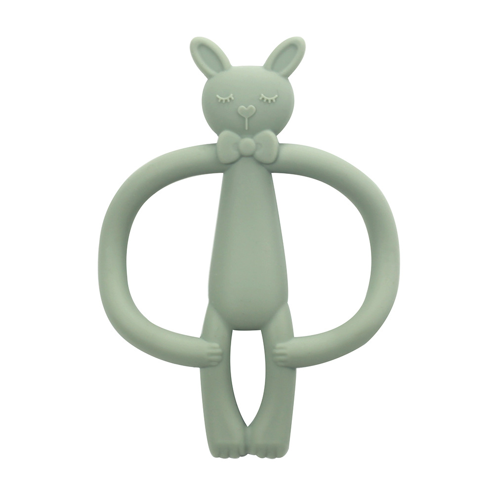 토끼-회색 녹색