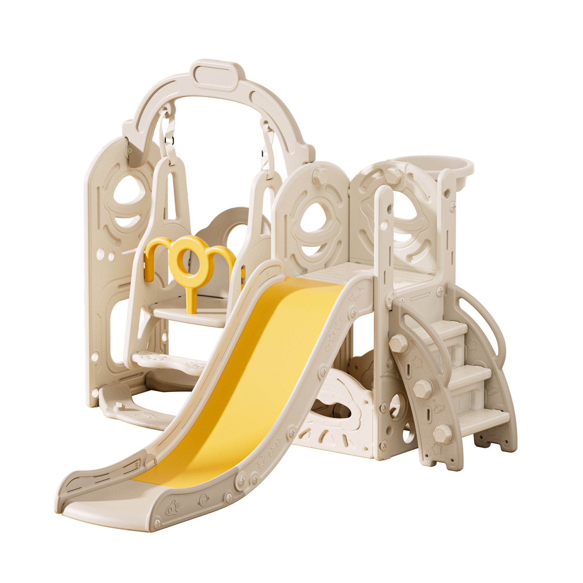 Fábrica de origen al por mayor de puntos transfronterizos tobogán infantil juguetes multifuncionales indoor parque de atracciones familiar