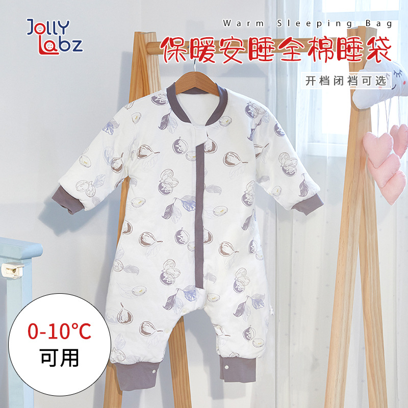 Customized Baby Winter Thickeneded Cotton Sleeping Bag Newborn Anti-Jump Baby Sleeping Bag Swaddle Baby Kidsren's Sleeping Bag