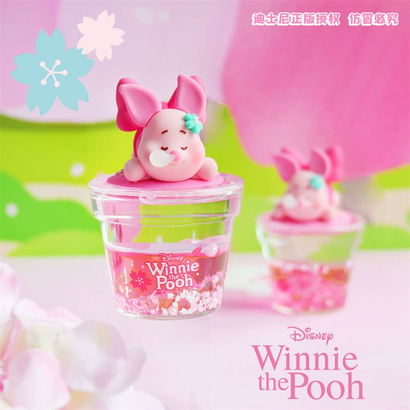 Аcrylic украшения серия Winnie Bear Pig мультяшные trendy toys периферия сакура масло серия целебные украшения