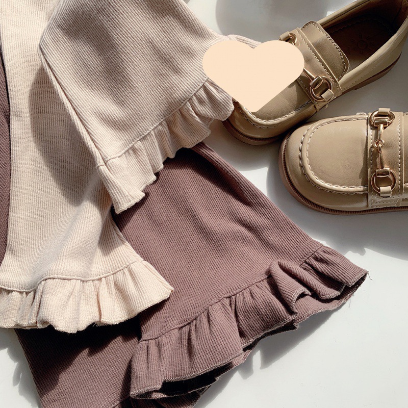 Autumn elastic fashionable retro flared trousers
