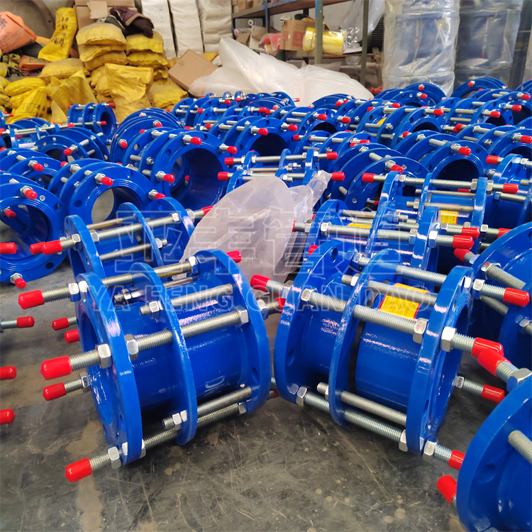 法兰松套伸缩接头专业生产厂家国标碳钢双法兰传力接头