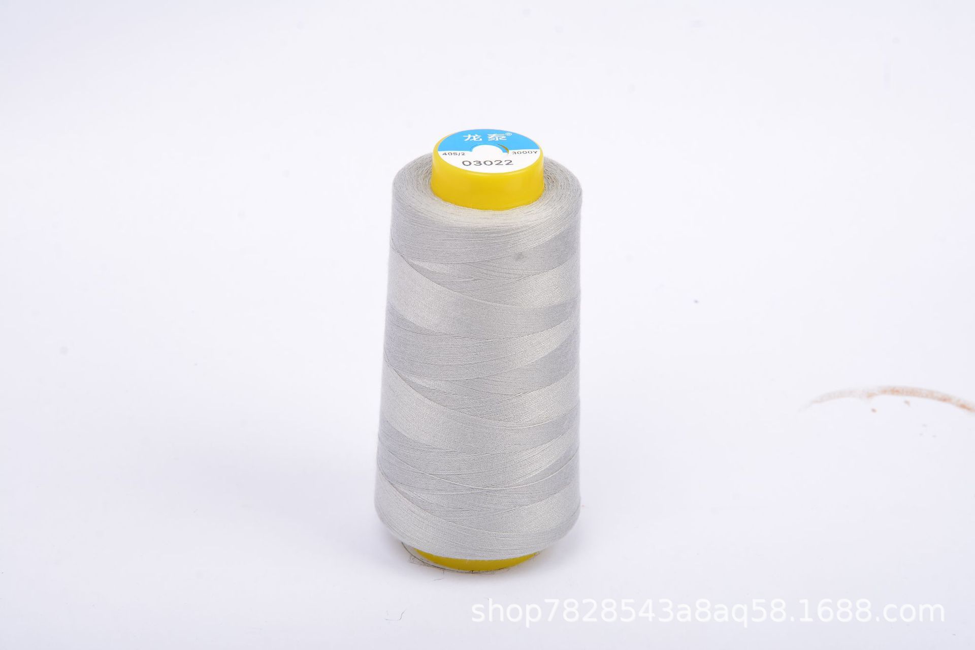 402 Liu Qing 3000 yardas línea de costura gris línea especial de fábrica de ropa línea de máquina de coser de alta velocidad