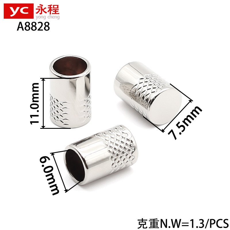 6mm Threaded Drawstring Stopper for Sweatshirt Waistband, Hat Cord, Elastic Adjustment, Drawstring Buckle, Phone Lanyard