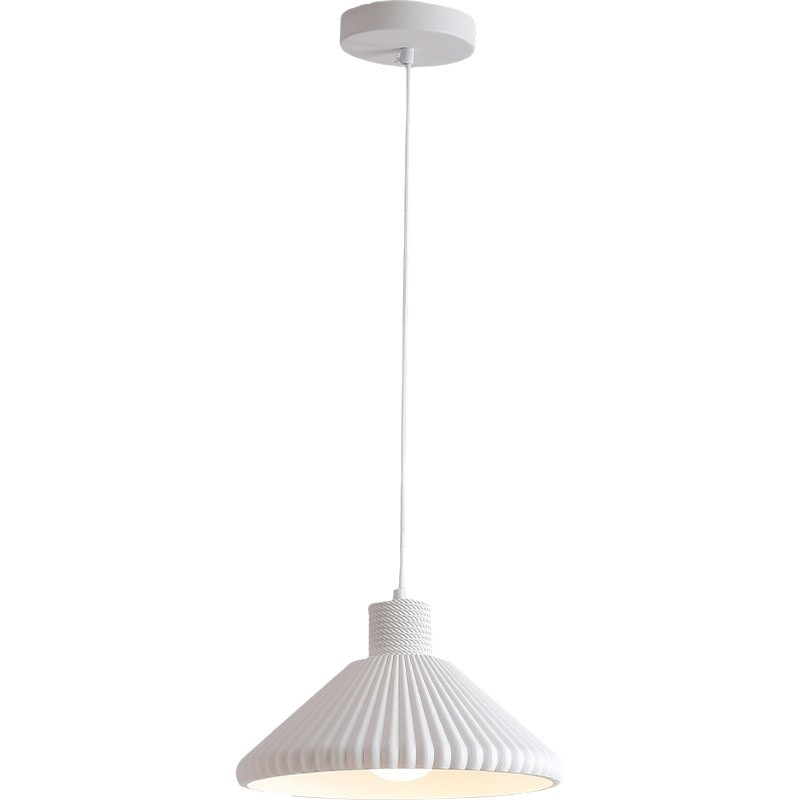 Lámpara del restaurante crema lámpara de viento simple mesa de cocina bar arte japonés retro francesa lámpara de comida 522L