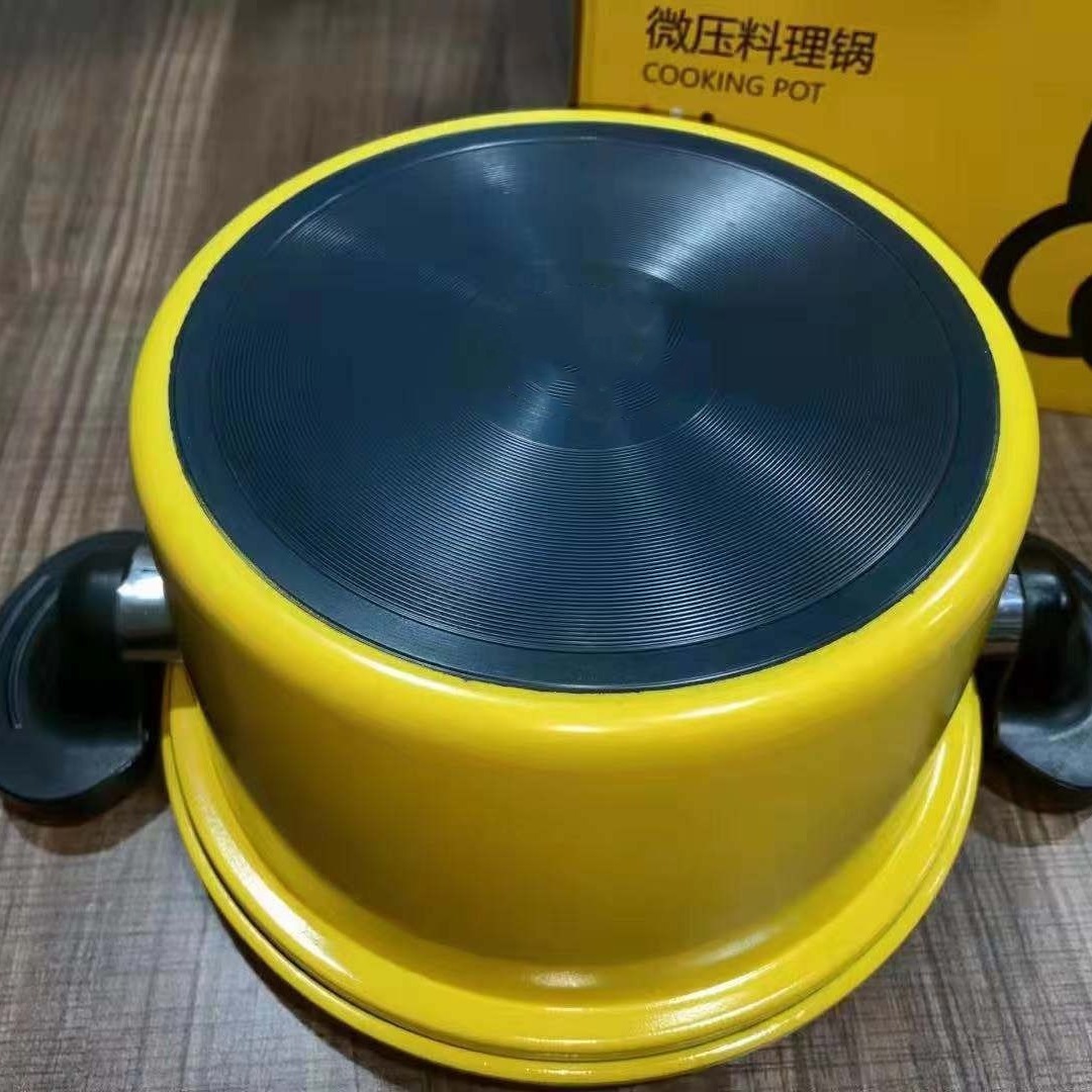 New Small Yellow Duck Mini Pressure Cooker for Home Use Non-stick Gift Soup Multi-functional Pressure Cooker with Large Capacity