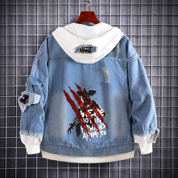 denim hoody