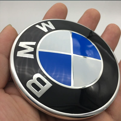 Emblem, Blue and White Front Emblem, Car logo