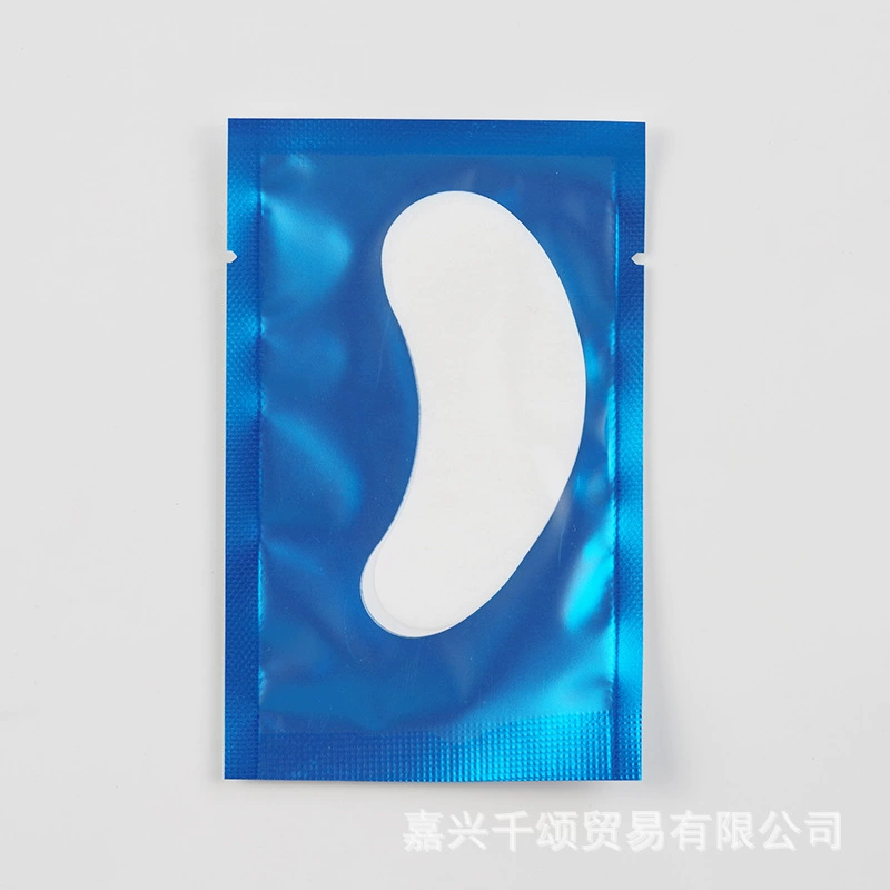 Thin Collagen Eye Gel Patch for Eyelash Extensions, Lint-Free Single Pair, Portable
