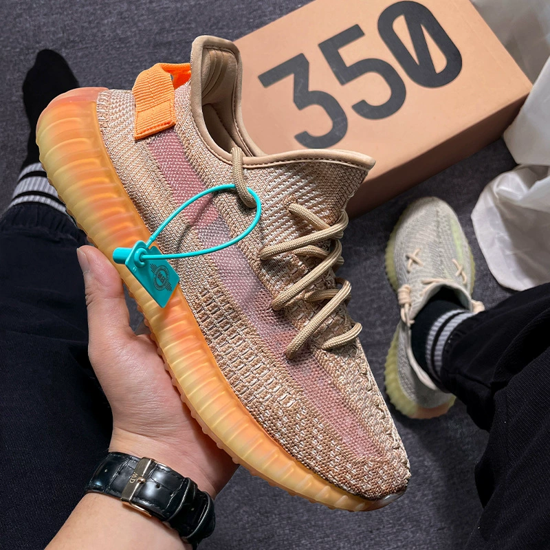 Путианская фабрика 350V2 Miaoyeezy Limited Полное небо Ангел настоящие спортивные кроссовки для мужчин и женщин