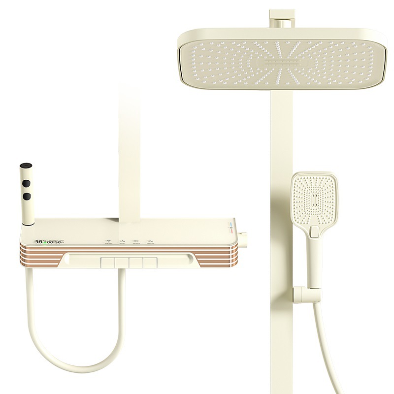 Tubo cuadrado blanco lechoso frío y caliente 706