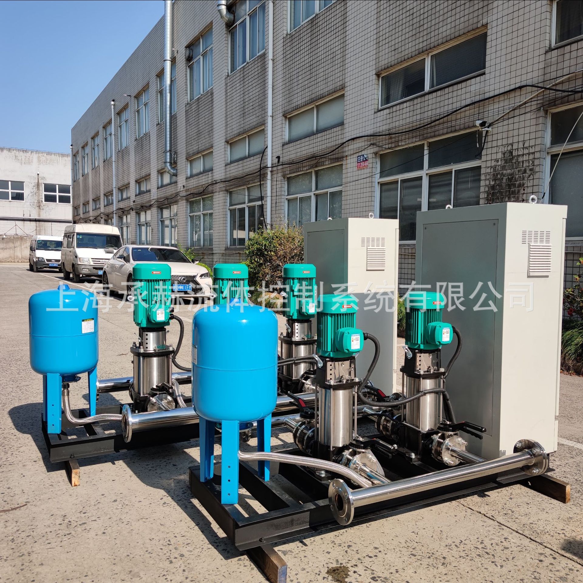 德国威乐水泵HELIX V623全自动变频供水机组不锈钢多级离心泵DN32