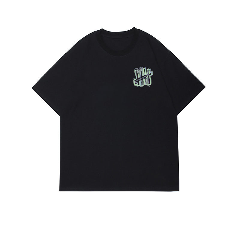 2023 新白綿 tシャツ女性のトレンディなブランド半袖夏ルーズ香港スタイルシックなカップルトップスイントレンド