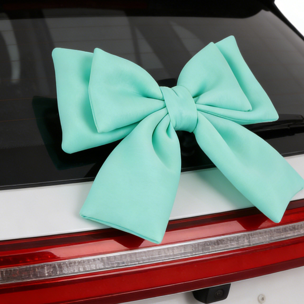 Decoración de automóviles, accesorios de automóviles, baúl, arco trasero, decoración de automóviles eléctricos, accesorios lindos.