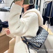 迪家新款D-journey单肩女包腋下包手拿包方包出行侧背包多肩带包