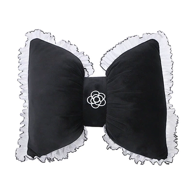 Seat cushion, seat cover | Car Seat Cushion Non-slip - plush-camellia-waist-lace