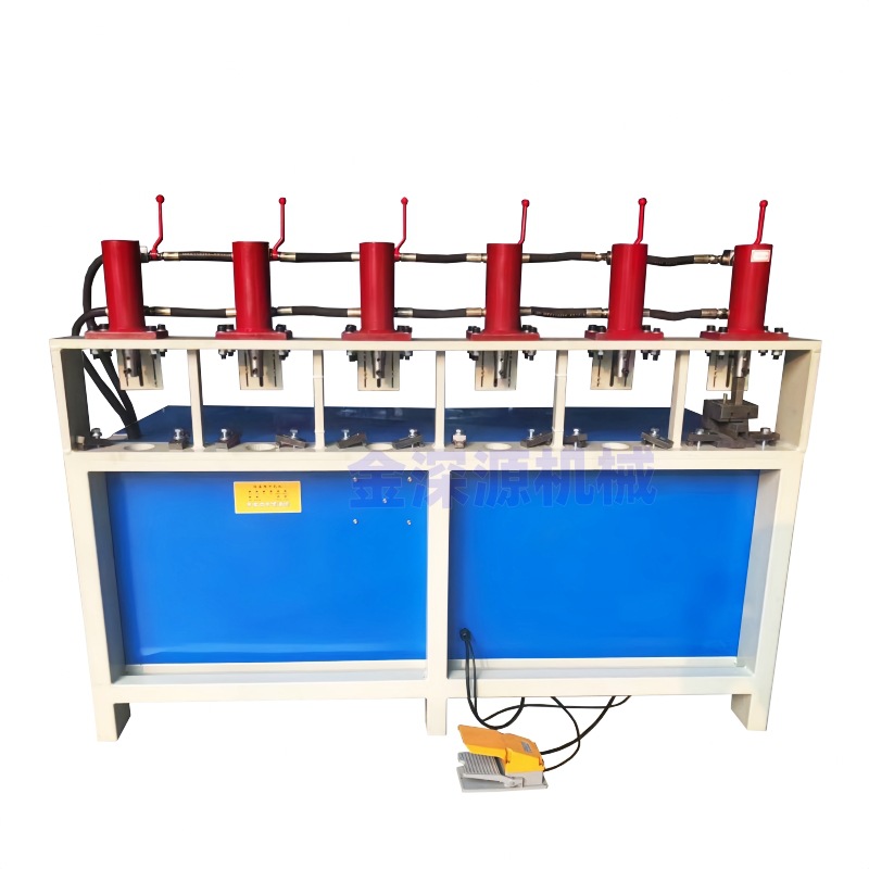 不锈钢多功能电动方管铝合金角铁液压冲孔机打孔机冲弧模具打孔机