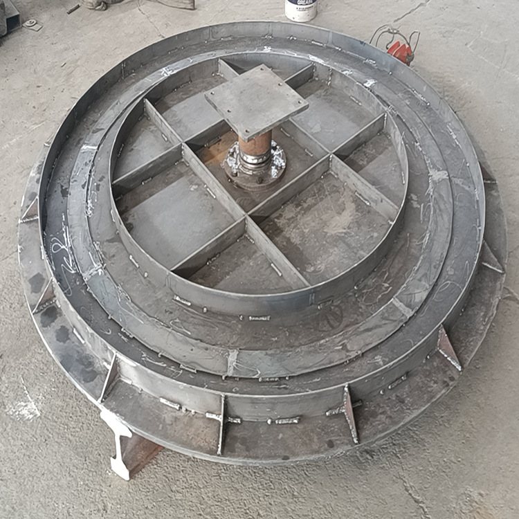 Montaje conveniente de la plataforma giratoria de la pista de la mina, fuerte y durable, pieza de la plataforma giratoria de conmutación pesada