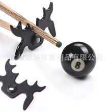 促销台球球杆架杆头台球杆鹿角叉头架杆头鹿角架台球架杆器