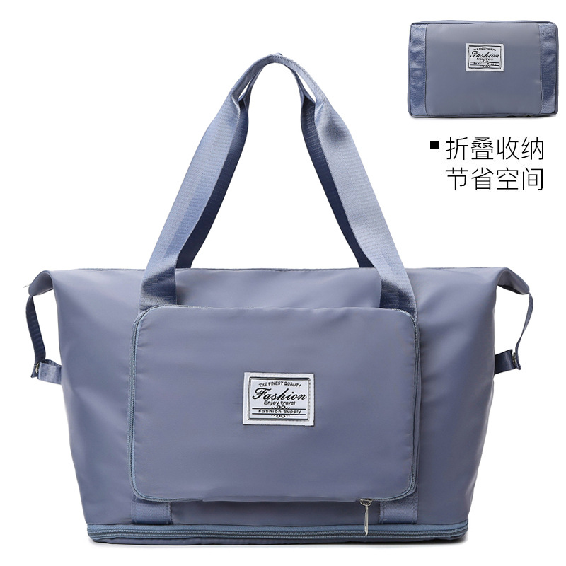 2023 nueva bolsa de viaje plegable bolsa de fitness bolsa de deporte multi-funcional de gran capacidad de las mujeres bolso de moda