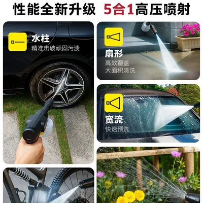 Car washing machine, Home Use, Lithium Battery High-Pressure Water