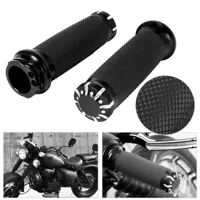 Мотоцикл Ретро SD Модифицированная крышка ручки Ручка Harley резиновая крышка ручки дроссельной заслонки Модифицированная крышка ручки 25 мм черная