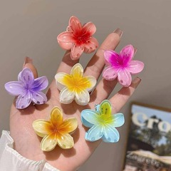 4cmの甘美な少女の卵の花のヘアピンの女性の休暇の風の側の前髪の小さいサメは写真を撮って髪を挟みます。