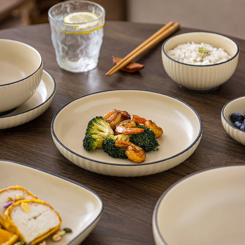 Tableware Set, Ceramic Bowls, Plates, Dishes, Wholesale Plates, Household Dishes, Round Soup Bowls, Dinner Plates, Beautiful Bowls Tableware Set, Ceramic Bowls, Plates, Dishes, Wholesale Plates, Household Dishes, Round Soup Bowls, Dinner Plates, Beautiful Bowls