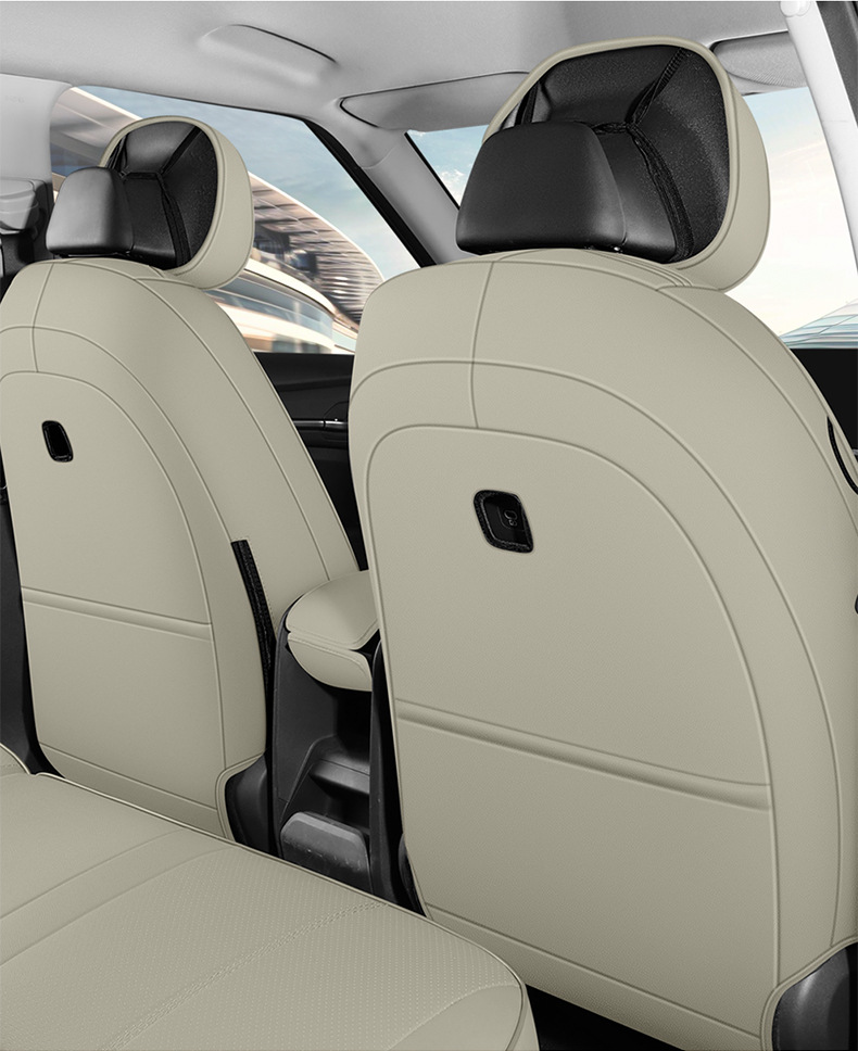 24-25 Kia EV5 exclusive full-cover seat covers, custom perforated leather car seat cushions, universal for all seasons