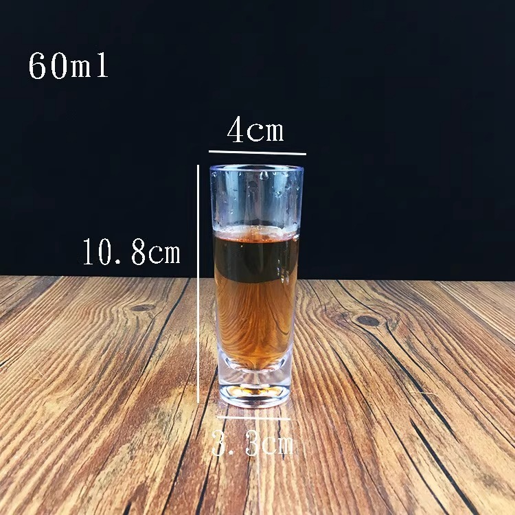 アクリルカップ透明プラスチックストレートカップレストランホテルティーカップ飲料ジュースカップ落下防止商業|undefined