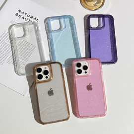 适用新款苹果iPhone16Promax手机壳15羽绒服A23散热红米10C支架套