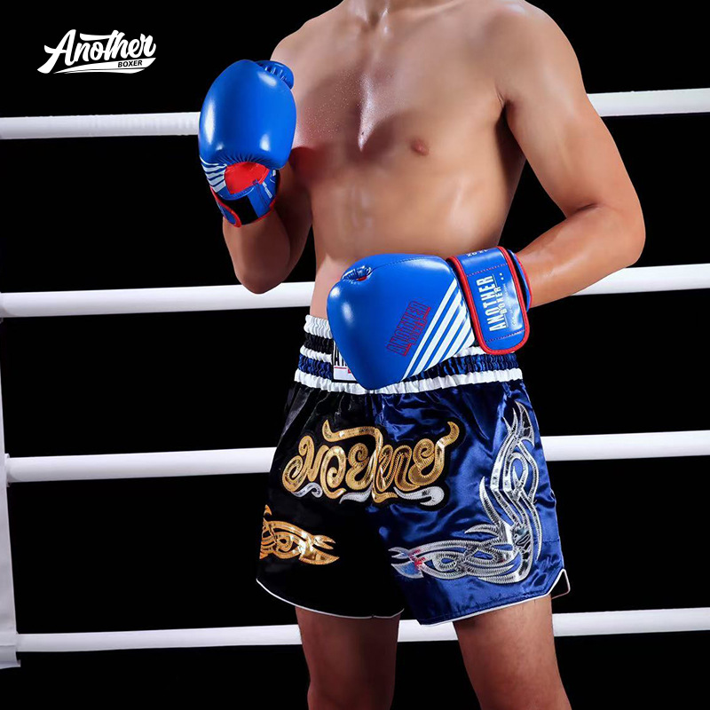 Venta al por mayor guantes de boxeo Sanda adultos guantes de boxeo entrenamiento saco de boxeo guantes de lucha de competición para hombres y mujeres/niños