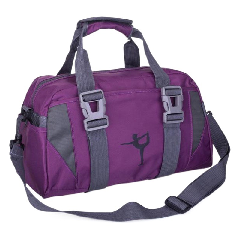 Venta al por mayor logotipo impreso bolsa de yoga fitness hombres y mujeres bolsa de viaje bolsa de deporte crossbody bolso de hombro bolsa de equipaje portátil grande
