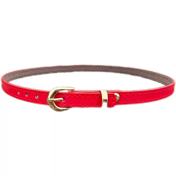 Cross-border straw hat hat cap ring with small belt buckle decoration simple fashion Joker Korean belt wholesale