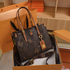 2023秋季新款直播好款流行時尚手提托特包高級感百搭單肩斜挎女包