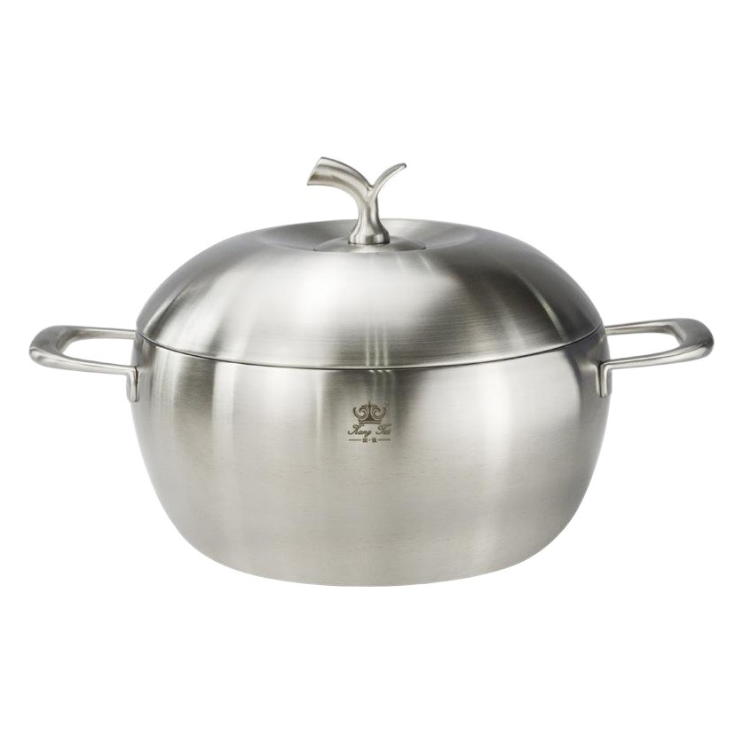 Titanio puro titanio Apple olla de titanio sartén titanio leche olla de titanio sopa olla cocina combinación traje sin recubrimiento menos lampblack