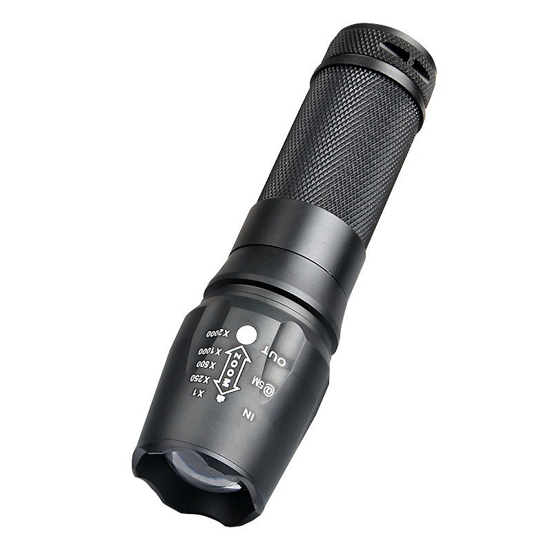 Transfronterizos T6 linterna telescópica zoom 878LED linterna recargable al aire libre luz de luz alta linterna al por mayor