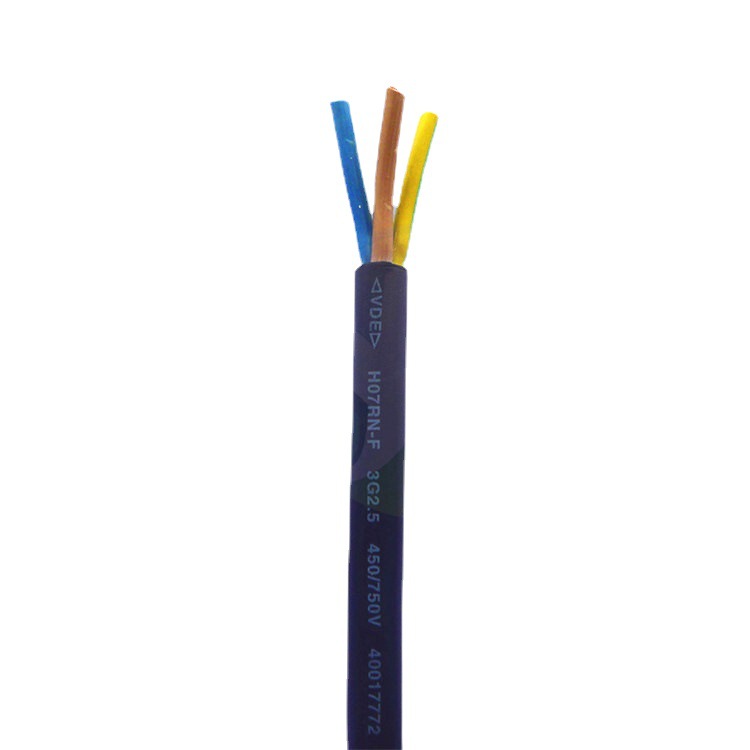 厂家直销综合电缆H07RN-F3*2.5橡胶线欧规认证矿用电缆户外连接线