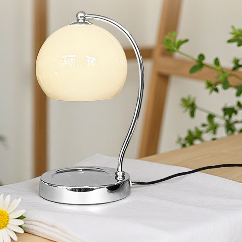 Wax Melting Lamp Aromatherapy Lamp Bedroom Niche High-End Fragrance Medieval Lily of the Valley Retro Candle Bud Atmosphere Bedside Table Lamp