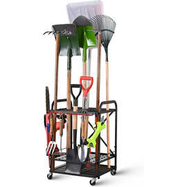 花园庭院工具整理架 车库与庭院工具架 花园工具架