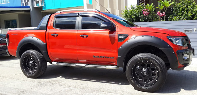Suitable for Ford Ranger T6/T7/T8 Modified Wheel Arches with Studs, Widened and Thickened Off-Road Style Parts