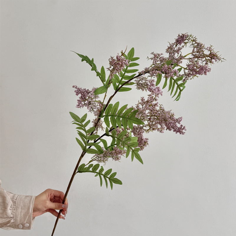 Flores de alta calidad, decoración de escritorio, decoración de flores falsas, lujo ligero, alto nivel, ramo de flores de comedor