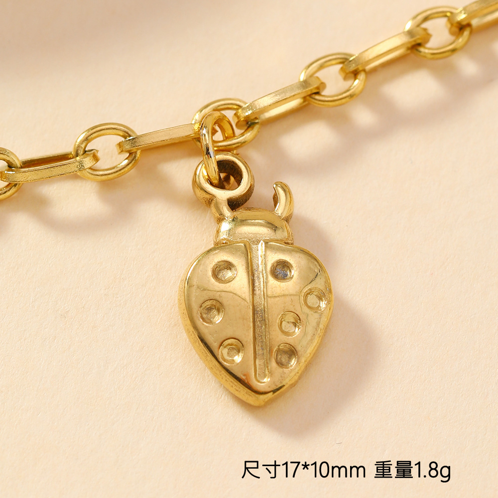 Colgante único Acero inoxidable Joyería de fundición Calavera Cruz Amor Flor Pulsera Collar Diy Accesorios Colgante