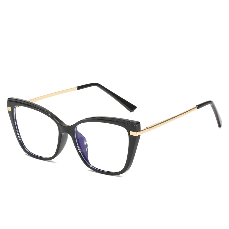 Anti-blue Light Glasses For Women With Metal Frames And Legs_voghion.com