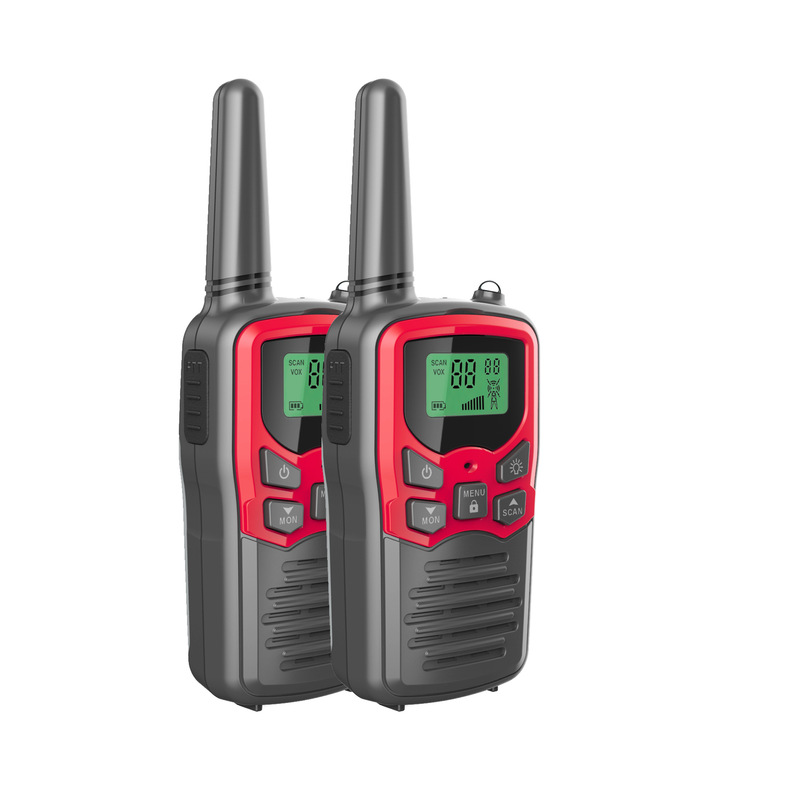 High-power wireless walkie-talkie wholesale handheld outdoor civilian 10km small machine Amazon new rechargeable