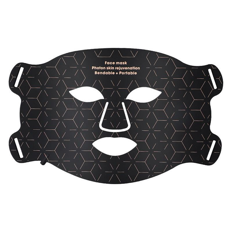 Red and Blue Light Facial Mask Device, Large Led Light Mask, Facial Beauty Device, Portable Home-Use Led Silicone Beauty Mask Instrument 5