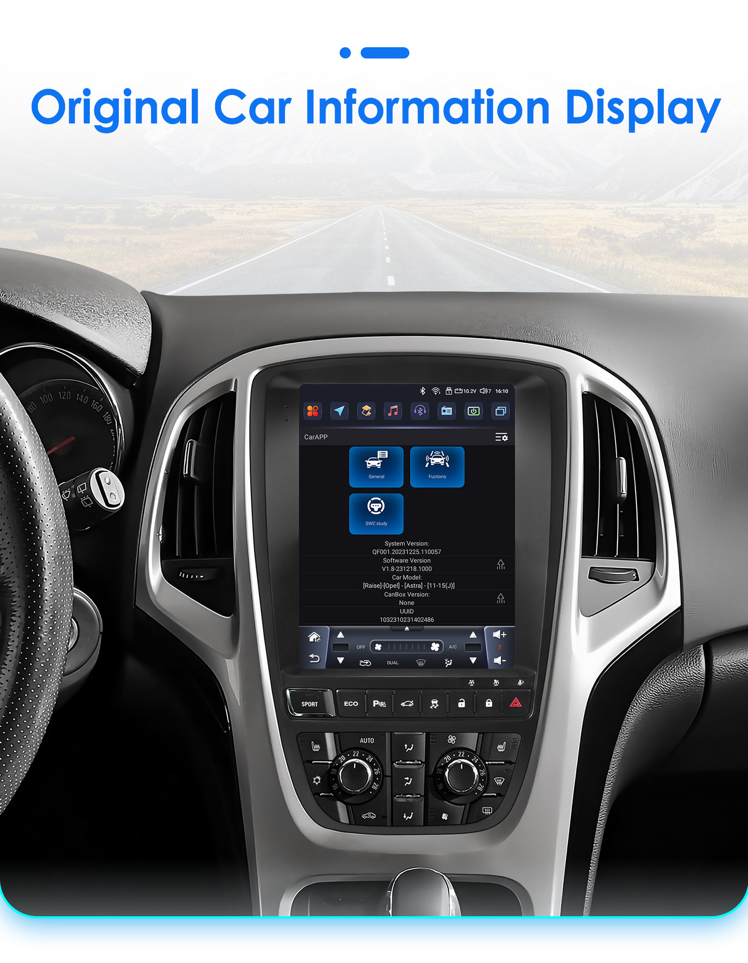 Suitable for Buick yinglang 09-15 vertical screen car Carplay Android navigation all-in-one machine